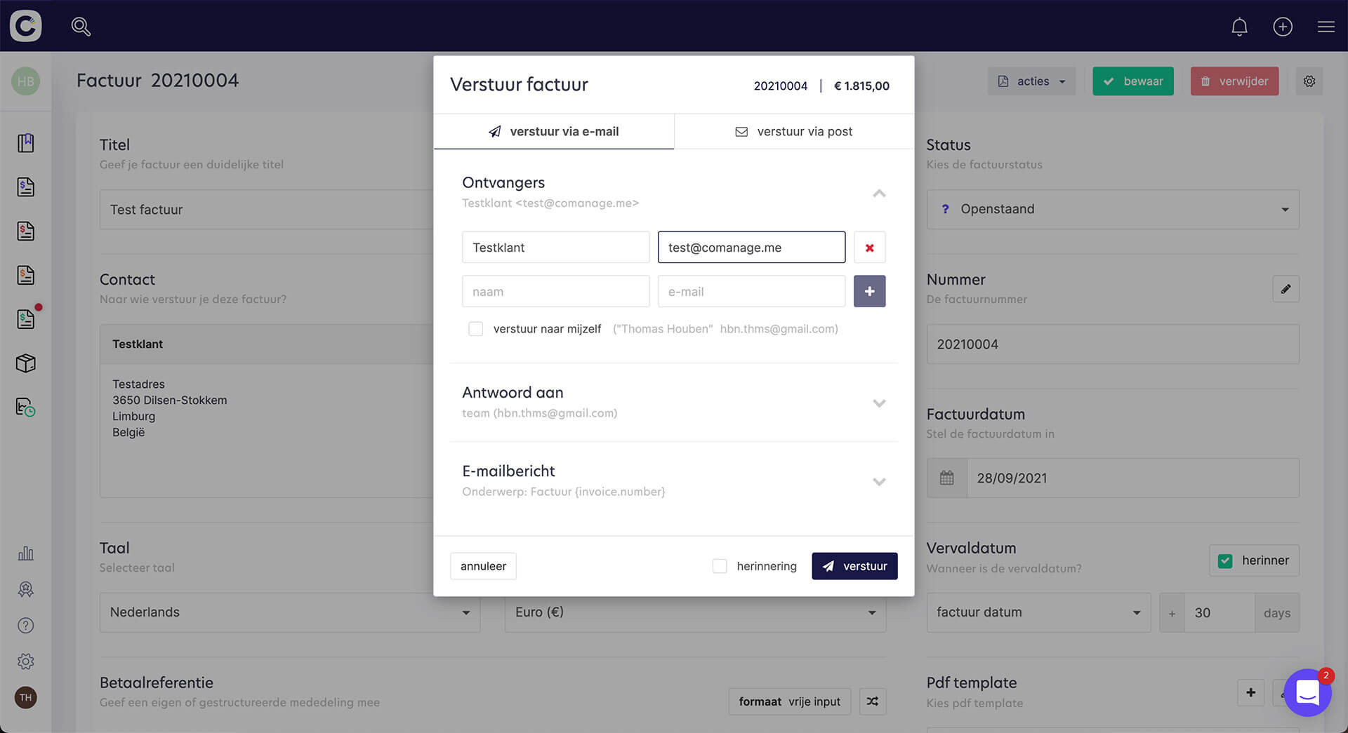 One invoice program for pc mac tablet and smartphone