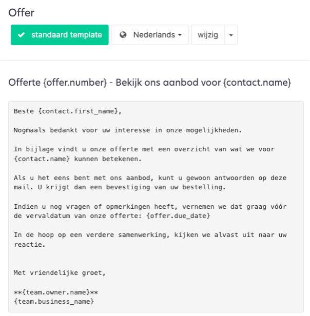 vergelijking Beperken Aanzetten Herinner Klanten aan Offertes - 5 E-mail Templates